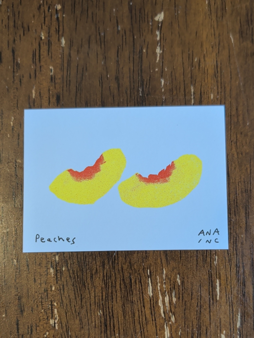 Inciardi Maine Mini Print Peaches